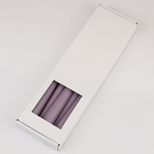 Высокие свечи Андреа Velvet 30 см, 5 шт, серо-лиловые Candleslight фото 9