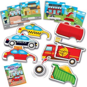 Игра для развития моторики Автомастер Vladi Toys (Влади Тойс) фото 2