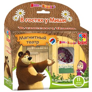 Магнитный театр Маша и Медведь: В гостях у Миши Vladi Toys фото 1