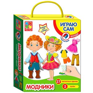 Магнитная игра-одевалка Модники Vladi Toys (Влади Тойс) фото 2