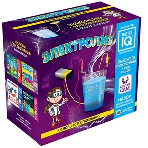 Набор для опытов Электролиз Master IQ (Мастер Айкью) фото 1