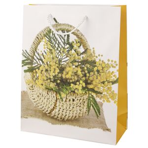 Подарочный пакет Mimosa Basket 25*20 см