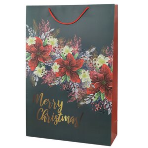 Подарочный пакет Christmas Flower 74*50 см Due Esse Christmas фото 1