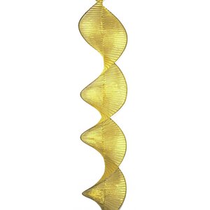 Декоративная лента Spirale 180*13 см золотая Due Esse Christmas фото 2