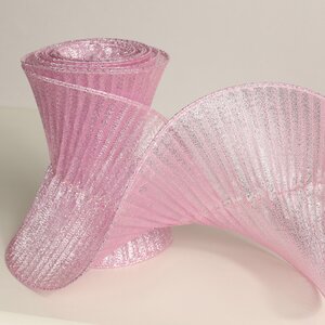Декоративная лента Spirale 180*13 см розовая