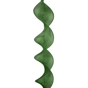 Декоративная лента Spirale 180*13 см зеленая Due Esse Christmas фото 2