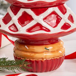 Конфетница Елочка Бонбон - Рождественские Гостинцы 23 см Due Esse Christmas фото 3