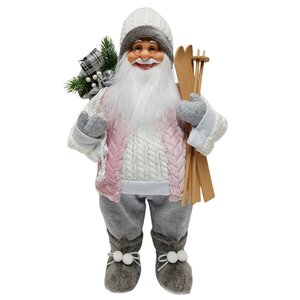 Новогодняя фигура Санта Клаус - Волшебник из Харрикейна 60 см Due Esse Christmas фото 1