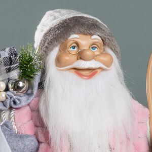 Новогодняя фигура Санта Клаус - Волшебник из Харрикейна 60 см Due Esse Christmas фото 2