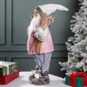 Новогодняя фигура Санта Клаус - Волшебник из Харрикейна 60 см Due Esse Christmas фото 5