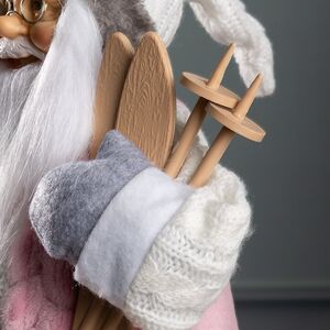 Новогодняя фигура Санта Клаус - Волшебник из Харрикейна 45 см Due Esse Christmas фото 4