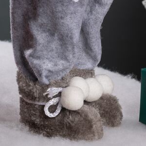 Новогодняя фигура Санта Клаус - Волшебник из Харрикейна 45 см Due Esse Christmas фото 9