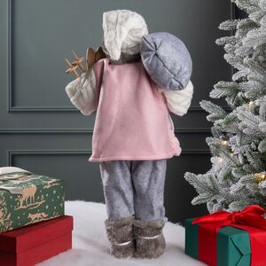 Новогодняя фигура Санта Клаус - Волшебник из Харрикейна 45 см Due Esse Christmas фото 3