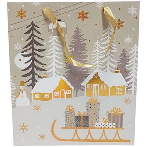 Подарочный пакет Winter Legend 32*26 см