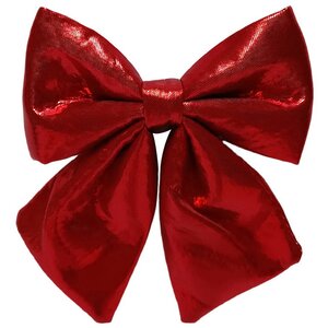 Бант на елку De Lamont 19*16 см красный Due Esse Christmas фото 1