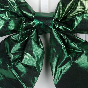 Бант на елку Де Ламонт 28*28 см зеленый Due Esse Christmas (Ду Эссе Кристмас) фото 2