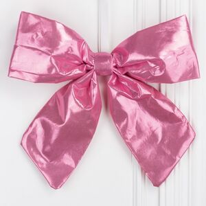 Бант на елку Де Ламонт 28*28 см розовый Due Esse Christmas (Ду Эссе Кристмас) фото 4