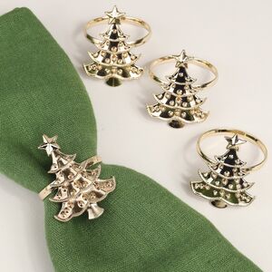 Кольца для салфеток Golden Tree 5 см, 4 шт