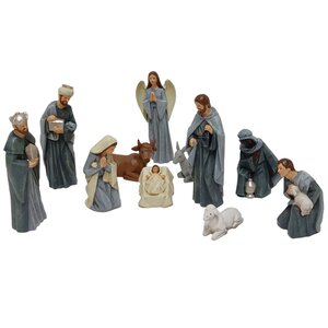 Рождественский вертеп Библейское Сказание 13 см, 11 фигурок Due Esse Christmas фото 1