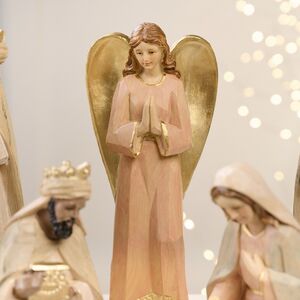 Рождественский вертеп Священное Предание 24 см, 10 фигурок Due Esse Christmas фото 3