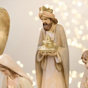 Рождественский вертеп Священное Предание 24 см, 10 фигурок Due Esse Christmas фото 9