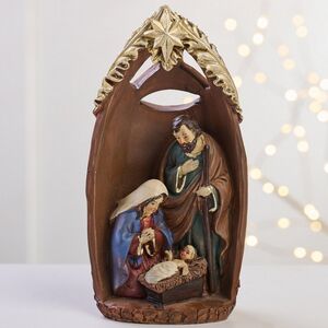 Рождественская статуэтка Пресвятая Дева Мария с младенцем 19 см