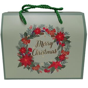 Подарочная пакет-коробка Dai Amore - Сюрприз 17*14 см Due Esse Christmas фото 1