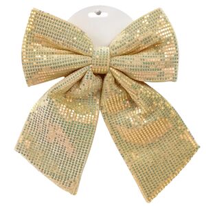 Бант на елку Marinella 29*24 см золотой