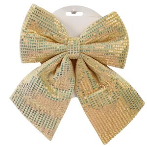 Бант на елку Marinella 24*19 см золотой Due Esse Christmas фото 1