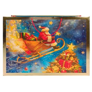 Подарочный пакет Санта - Северный Express 55*40 см Due Esse Christmas (Ду Эссе Кристмас) фото 1