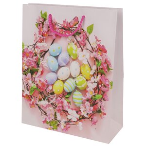 Подарочный пакет Easter Cherry 25*20 см Due Esse Christmas фото 1