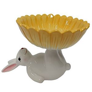 Конфетница Easter Bunny 14 см желтая