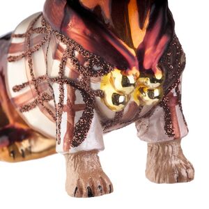 Елочная игрушка Такса с Оксфорд-стрит 12 см, стекло Goodwill фото 5