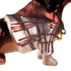 Елочная игрушка Такса с Оксфорд-стрит 12 см, стекло Goodwill фото 7