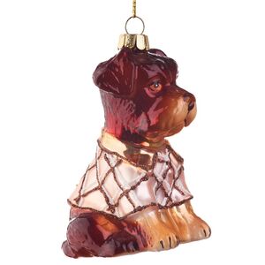 Елочная игрушка Норфолк-терьер с Оксфорд-стрит 12 см, стекло Goodwill фото 5