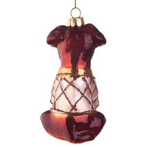 Елочная игрушка Норфолк-терьер с Оксфорд-стрит 12 см, стекло Goodwill фото 6