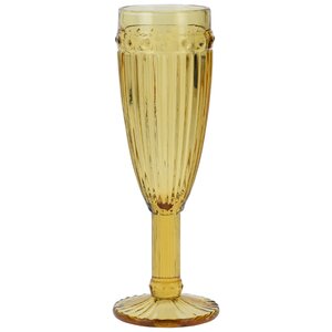 Бокал для шампанского Шамберте 170 мл янтарно-желтый, стекло Koopman фото 1