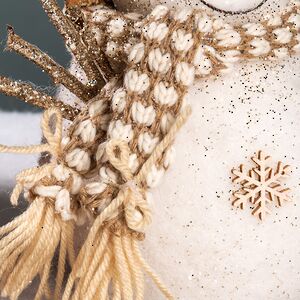 Декоративная фигура Снеговик Аугусто 32 см Koopman фото 4