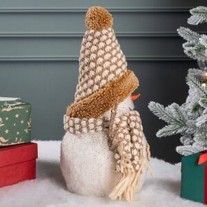 Декоративная фигура Снеговик Аугусто 32 см Koopman фото 7