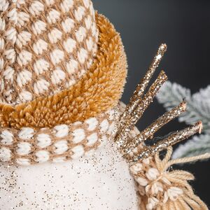 Декоративная фигура Снеговик Аугусто 32 см Koopman фото 6