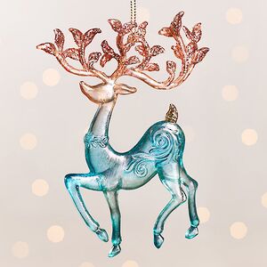 Елочная игрушка Олень Джоэл 15 см, подвеска