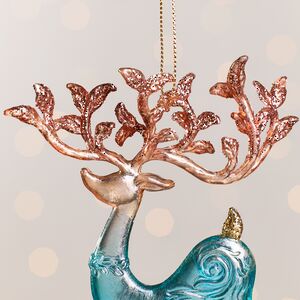 Елочная игрушка Олень Джоэл 15 см Kurts Adler фото 2