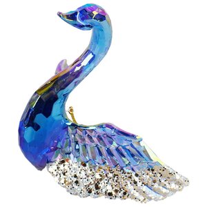 Елочная игрушка Soul Peacock - Лебедь Молли 10 см, подвеска