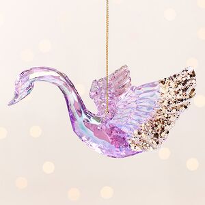 Елочная игрушка Soul Peacock - Лебедь Мэл 10 см, подвеска Kurts Adler фото 5