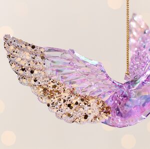 Елочная игрушка Soul Peacock - Лебедь Мэл 10 см, подвеска Kurts Adler фото 4