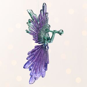 Елочная игрушка Soul Peacock - Ангел Руфина 17 см, подвеска Kurts Adler фото 3