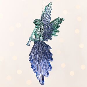 Елочная игрушка Soul Peacock - Ангел Клодетт 17 см, подвеска Kurts Adler фото 3