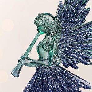 Елочная игрушка Soul Peacock - Ангел Клодетт 17 см, подвеска Kurts Adler фото 2