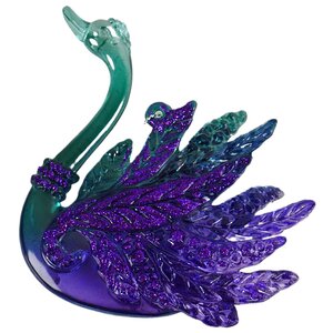 Елочная игрушка Soul Peacock - Лебедь Нил 10 см, подвеска