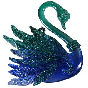 Елочная игрушка Soul Peacock - Лебедь Ник 10 см, подвеска